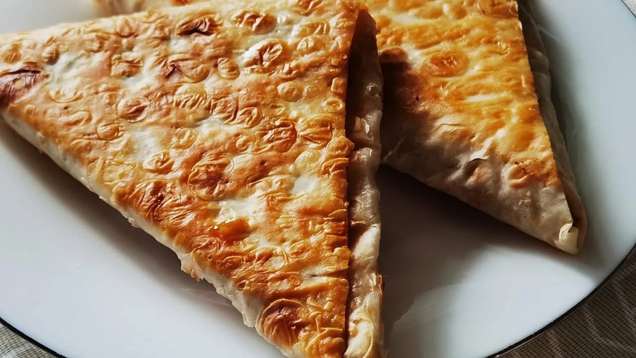 Ленивые чебуреки на лаваше